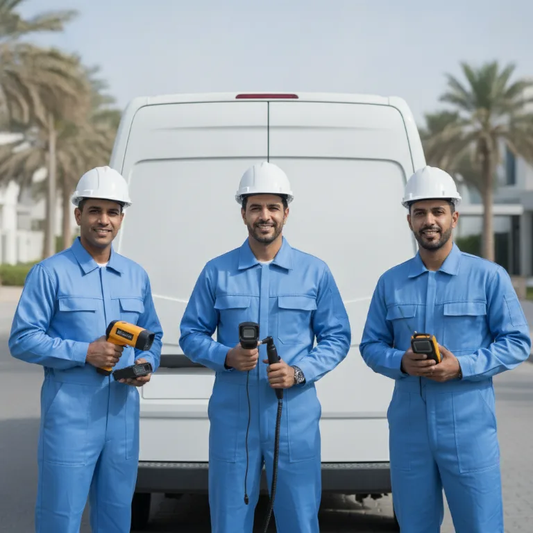 Water Leak Detection team in Tarif Kalba